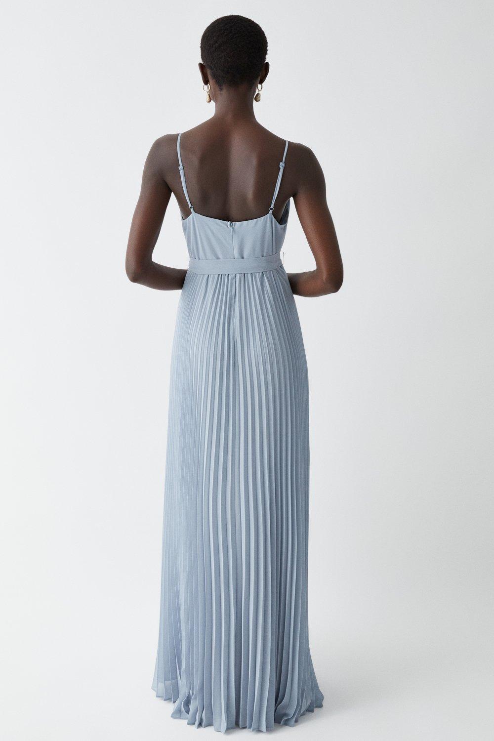 Coast amery cheap pleated maxi dress